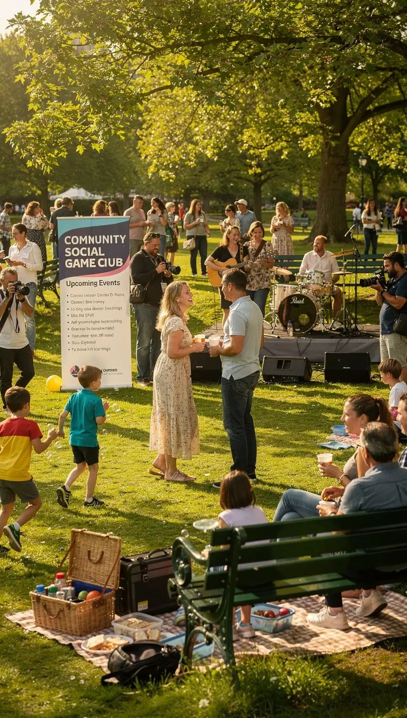 City event planning logistics with schedules and gatherings