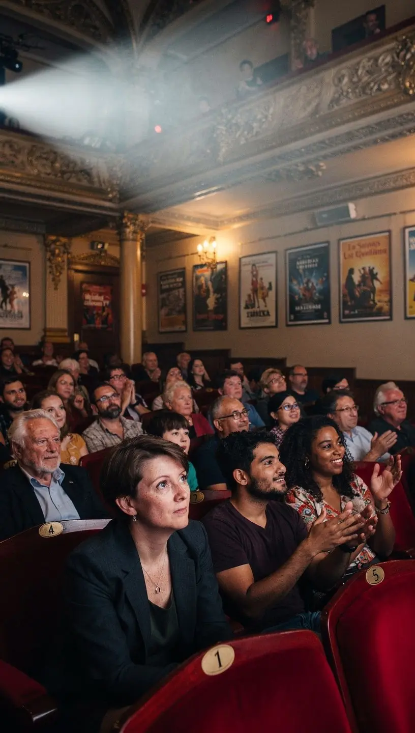 Public space hosting vibrant cultural events and gatherings